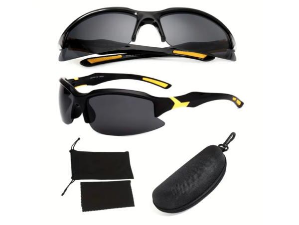 UV Sport Sunglasses with Impact-Resistant Lenses